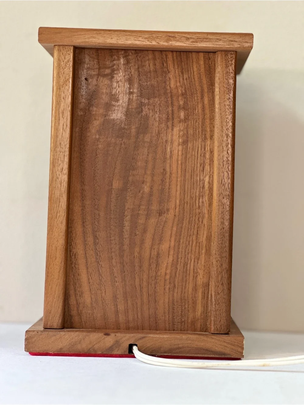 Vintage Handmade Wooden Silhouette Light Box Night Lamp Interchangeable Slats
